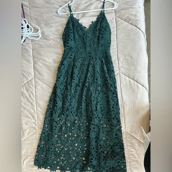 Astr | Dresses | Astr Green Spaghetti Strap Midi Dress | Poshmark Astr | Dresses | Astr Green Spaghetti Strap Midi Dress | Poshmark